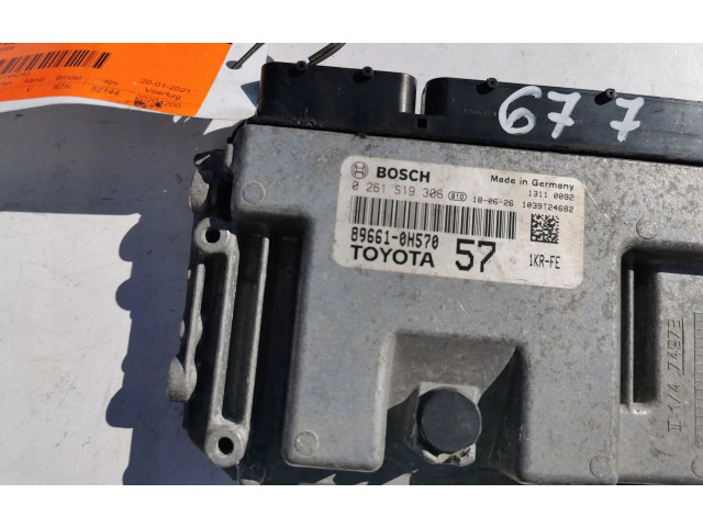 Řídící jednotka 89661-0H570-, 89661-0H570 0261S19306   Peugeot 108 2014