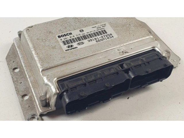 Řídící jednotka 0281010315, 3910127250   Hyundai Santa Fe 2000