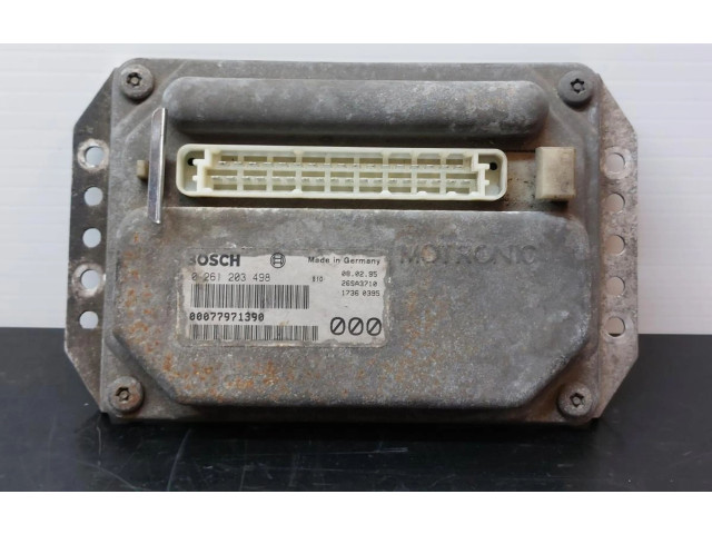 Блок управления двигателя 0261203498, 00077971390   Lancia Y10