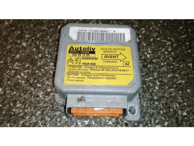 Блок подушек безопасности 9638604280   Citroen Berlingo