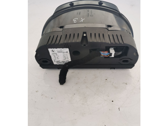 Панель приборов 3451582   BMW X3 E83       