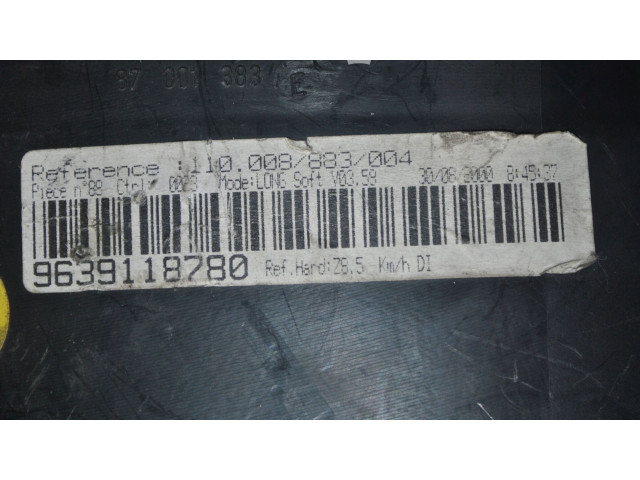 Přístrojová deska  Peugeot 607 2002 9639118780  
