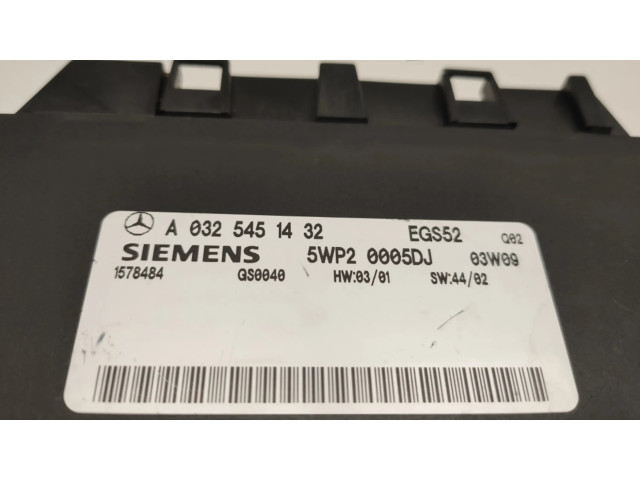 Блок управления коробкой передач A0325451432   Mercedes-Benz C W203
