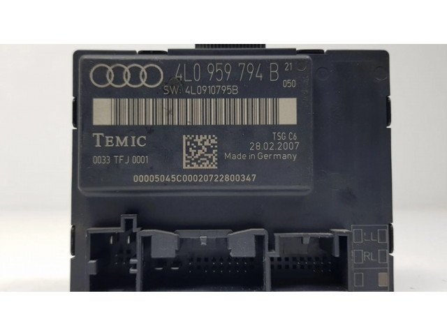 Блок управления 4L0959794B, 4L0910795B   Audi Q7 4M