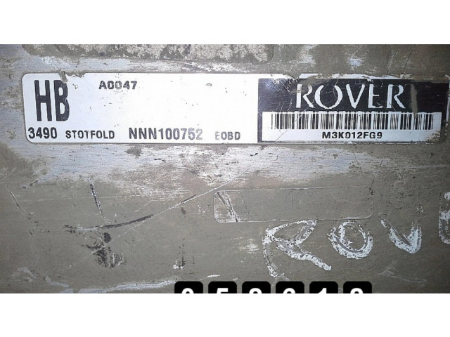 Řídící jednotka nnn100752   Rover 45 2001