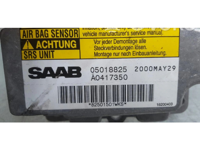 Блок подушек безопасности 05018825, 05018825   Saab 9-5