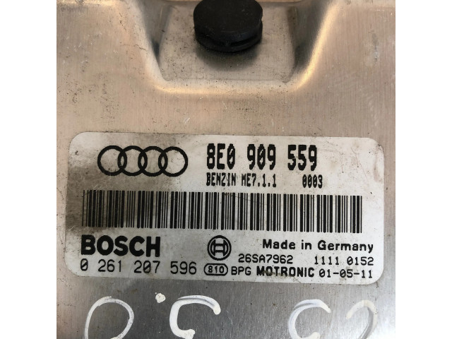 Блок управления двигателя 8E0909559, 26SA7962   Audi A6 S6 C5 4B