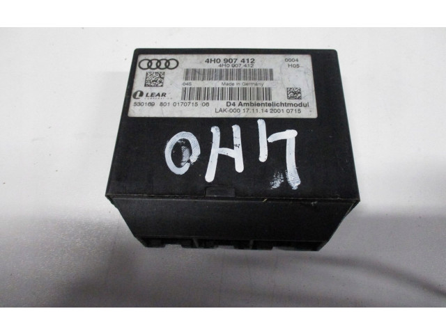 Блок управления 4h0907412   Audi A8 S8 D4 4H