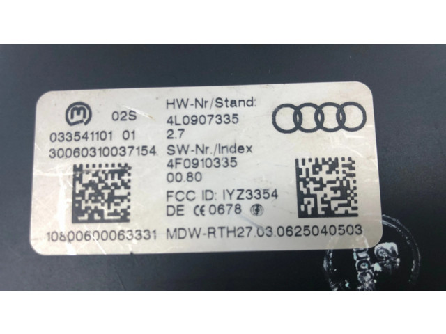 Блок управления 4L0907335, 4F0910335   Audi Q7 4L