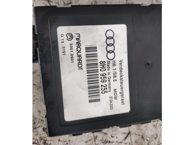 Píst 8H0959255, 8H0959255   Audi Cabriolet B3 8G     