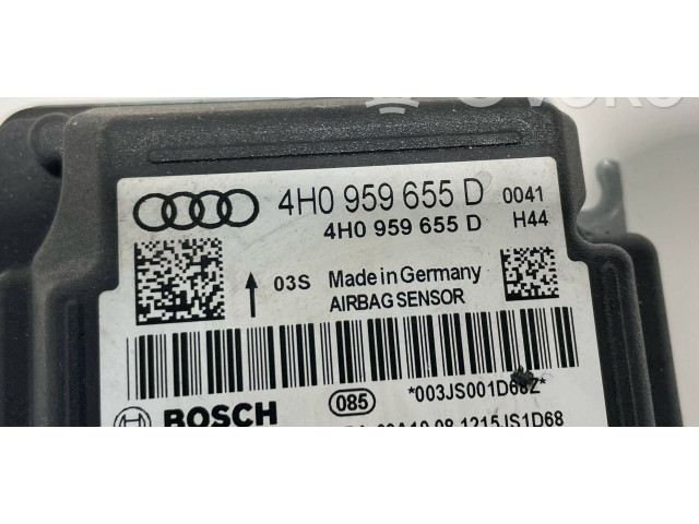 Блок подушек безопасности 4H0959655D, 29728   Audi A8 S8 D4 4H
