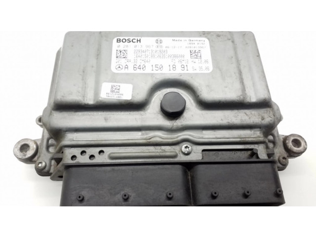 Řídící jednotka A6401501891, 0281013967   Mercedes-Benz B W245 2009