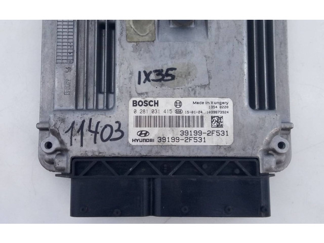 Řídící jednotka 391992F531, 0281031415   Hyundai ix35 2015