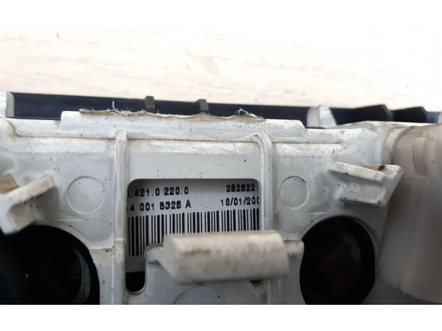 Блок управления климат-контролем 140015328A, A42102200   Fiat Scudo