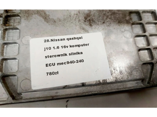 Řídící jednotka MEC-940-240   Nissan Qashqai 