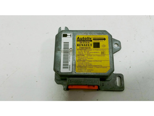 Блок подушек безопасности 550509900, 7700415231K   Renault Scenic I