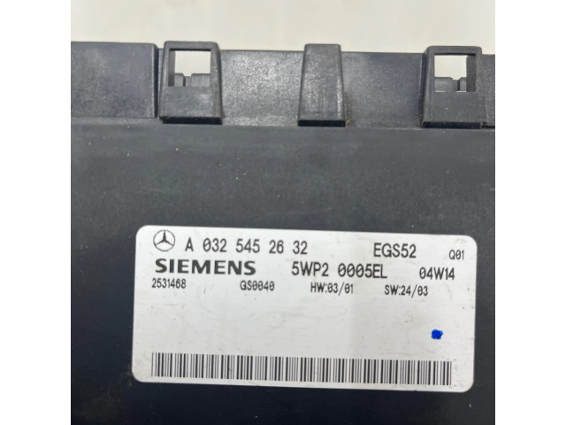 Блок управления коробкой передач A0325452632   Mercedes-Benz E W211