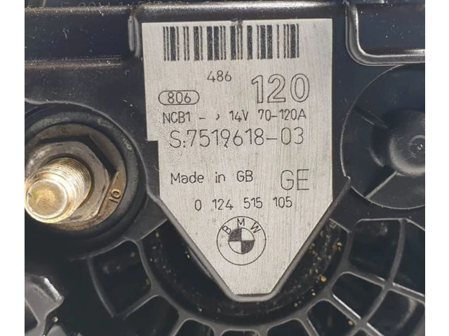 Генератор 751961803   BMW Z4 E85 E86      