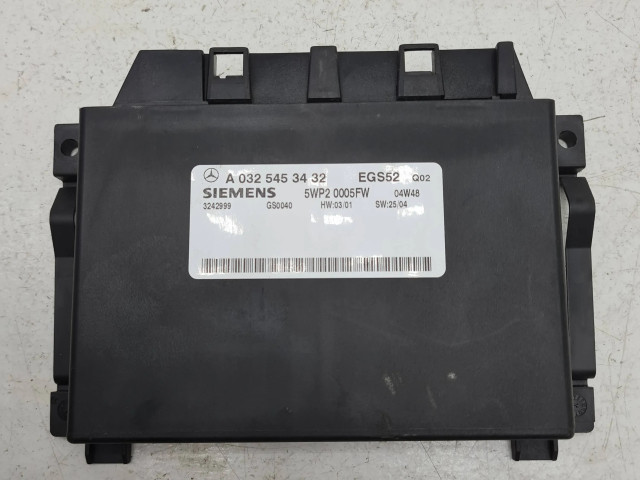Блок управления коробкой передач A0325453432, 5WP20005FW   Mercedes-Benz E W210