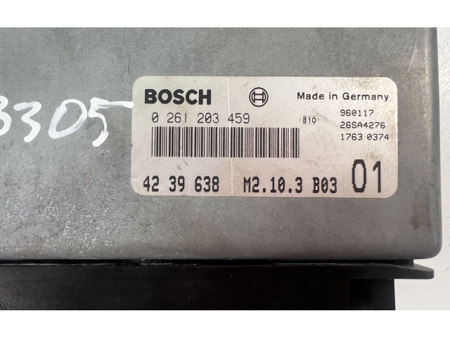 Блок управления двигателем Блок управления 0261203459, 4239638   Saab 900