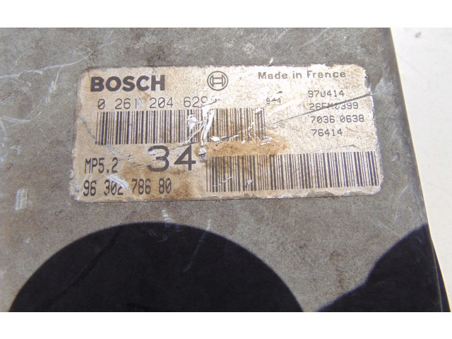 Řídící jednotka 9630278680, 0261204629   Peugeot 106 1996