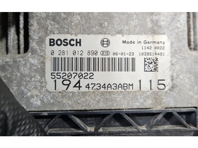 Řídící jednotka 0281012890, IMPRK1379176   Fiat Croma 2006