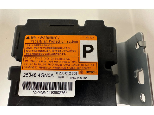 Блок подушек безопасности 253484GN0A, 0285012358   Infiniti Q50