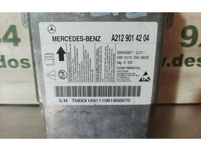 Блок подушек безопасности A2129014204   Mercedes-Benz CL C215