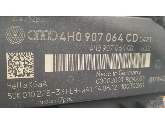 Блок комфорта 4H0907064CD   Audi A8 S8 D4 4H   