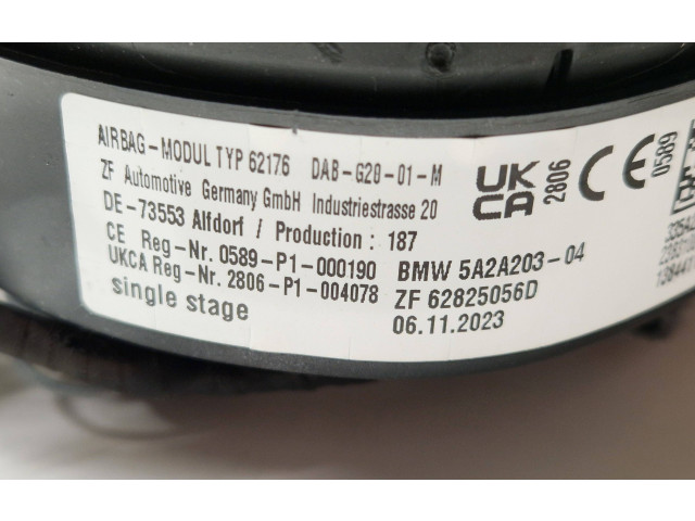 Подушка безопасности водителя 5A2A203   BMW i4