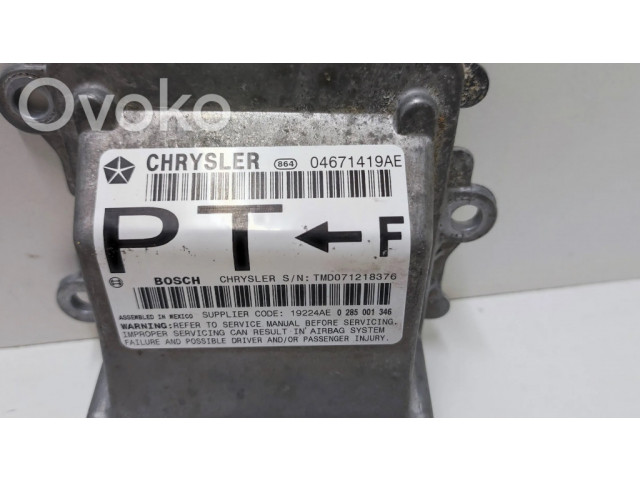 Блок подушек безопасности 04671419AE, TMD071218376   Chrysler PT Cruiser