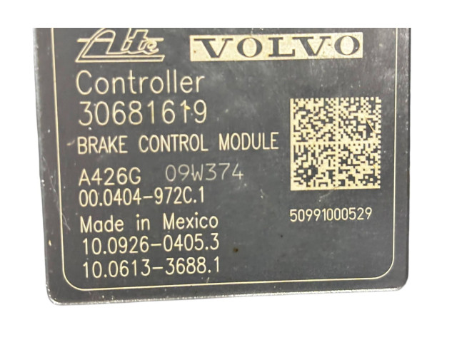 Jednotka ABS 30681619, P30681619   Volvo XC70 2009