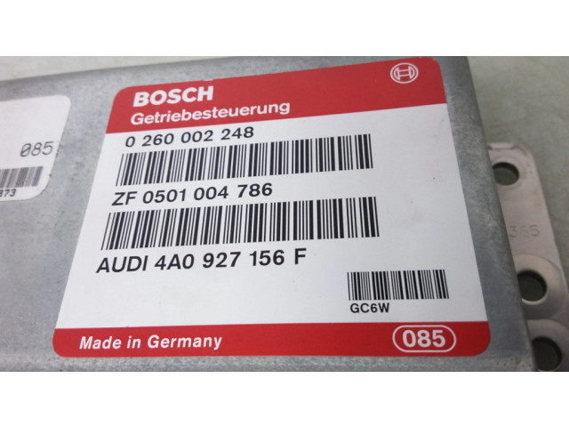 Блок управления коробкой передач 4A0927156F, 0260002248   Audi 100 S4 C4