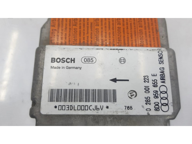 Блок подушек безопасности 8D0959655E, 2222DL   Audi A3 S3 8L