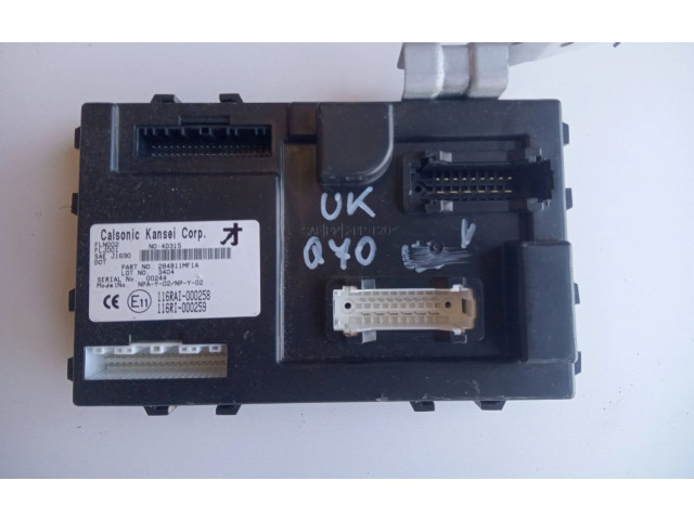 Блок управления двигателем Блок управления MEC119-040, BEM393-000   Infiniti Q70 Y51