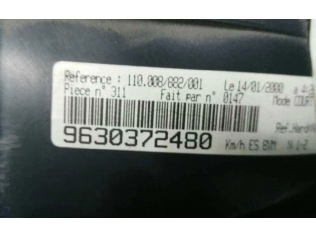 Přístrojová deska  Peugeot 406 2000 9630372480, 0090059  