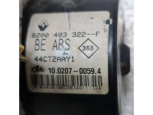 Блок АБС 8200403322, 44CT2AAY1   Renault  Twingo II  2007-2014 года