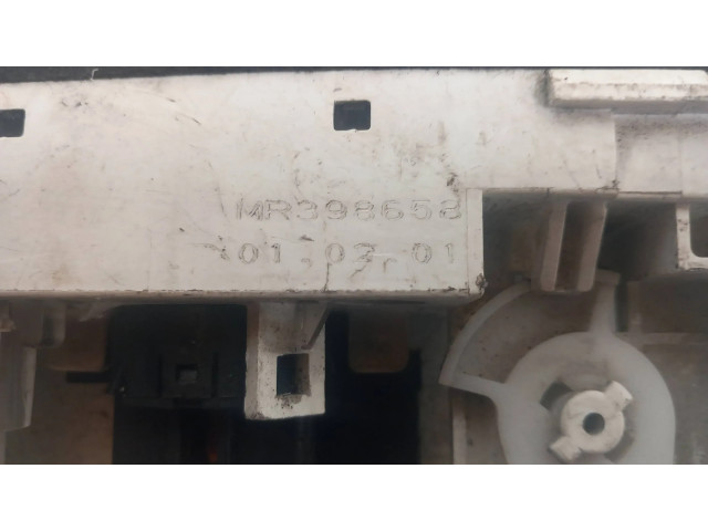 Блок управления климат-контролем MR398658, 010301   Mitsubishi Space Wagon
