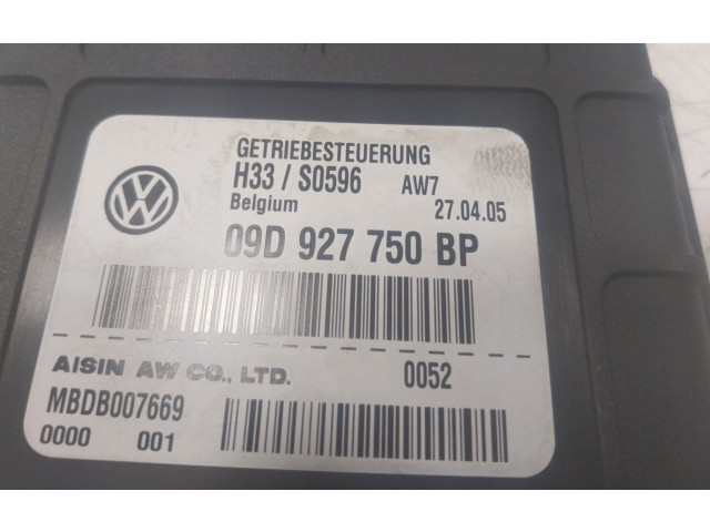 Блок управления 09D927750DQ, 09D927750BP   Volkswagen Touareg I