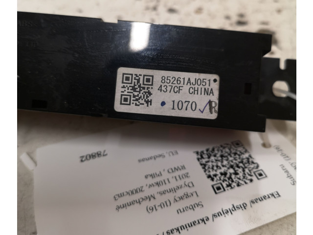 Řídící jednotka 85261AJ051, 437CF   Subaru Legacy 2011