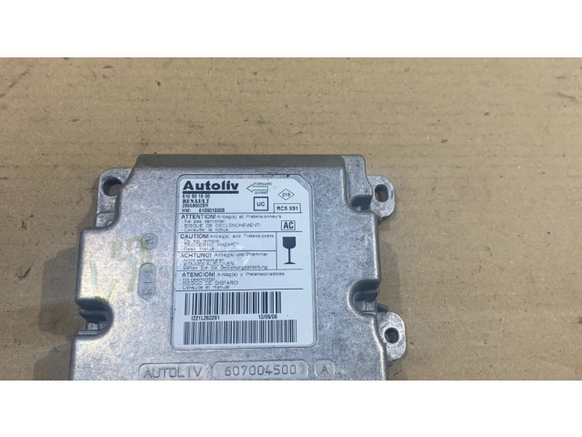 Блок подушек безопасности 610901600, 607004500   Renault Laguna III