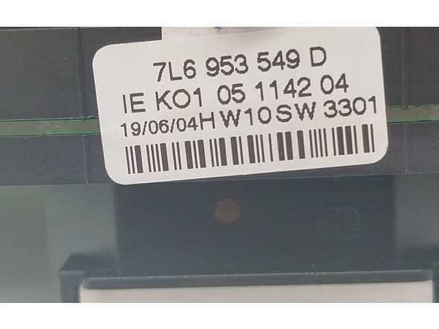 Ручка стеклоочистителей 7L6953549D   Volkswagen Touareg I