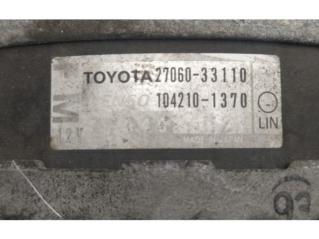 Генератор 2706033110   Subaru Trezia      