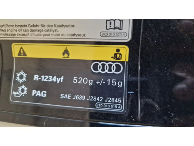 Верхняя решётка Audi RS3 2015-2019 года 8V5853651R, 8V5853651S      