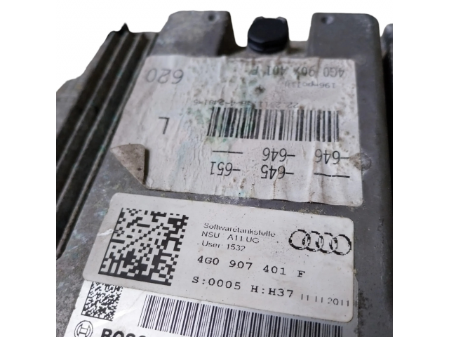 Блок управления двигателя 4G0907401F, 0281017722   Audi A6 S6 C7 4G