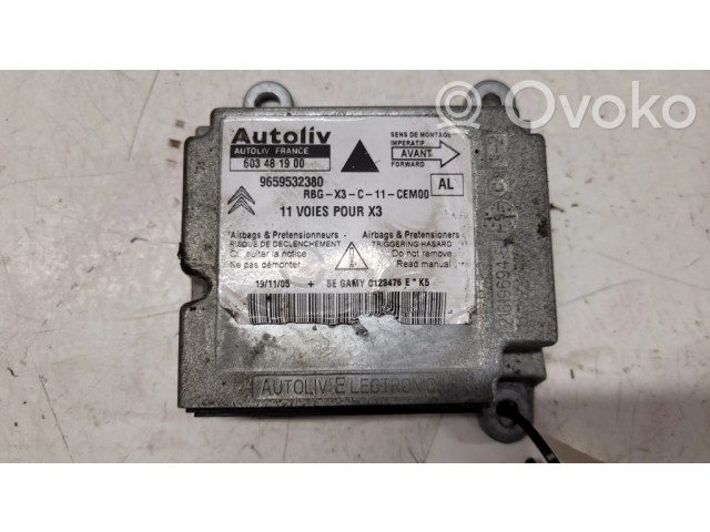 Блок подушек безопасности 9659532380, 603481900   Citroen C5