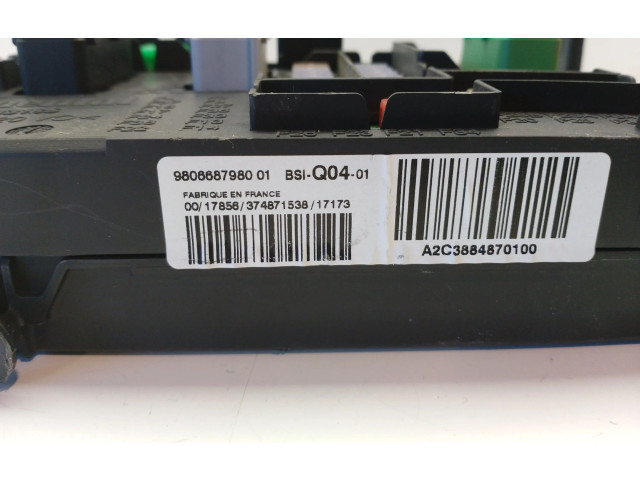 Pojistková skříňka Řídící jednotka BSM 1667046180, 9806687980   Peugeot 508 2021