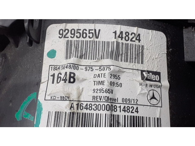 Вентилятор печки    A164830000814824, 929565V   Mercedes-Benz ML W164