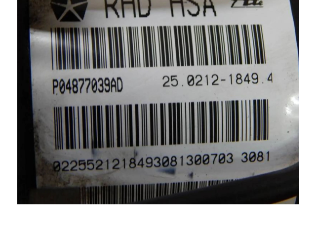 Jednotka ABS P04877039AD, DW660228P0A   Jeep Compass 2012