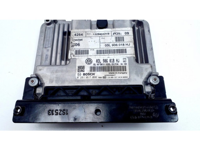 Блок управления двигателя 03L906018HJ, 03L907309Q   Volkswagen Sharan